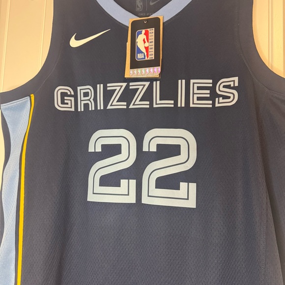 NBA Nike Autographed Memphis Grizzlies Desmond Bane #22 NBA Icon Edition Jersey - Picture 2 of 11